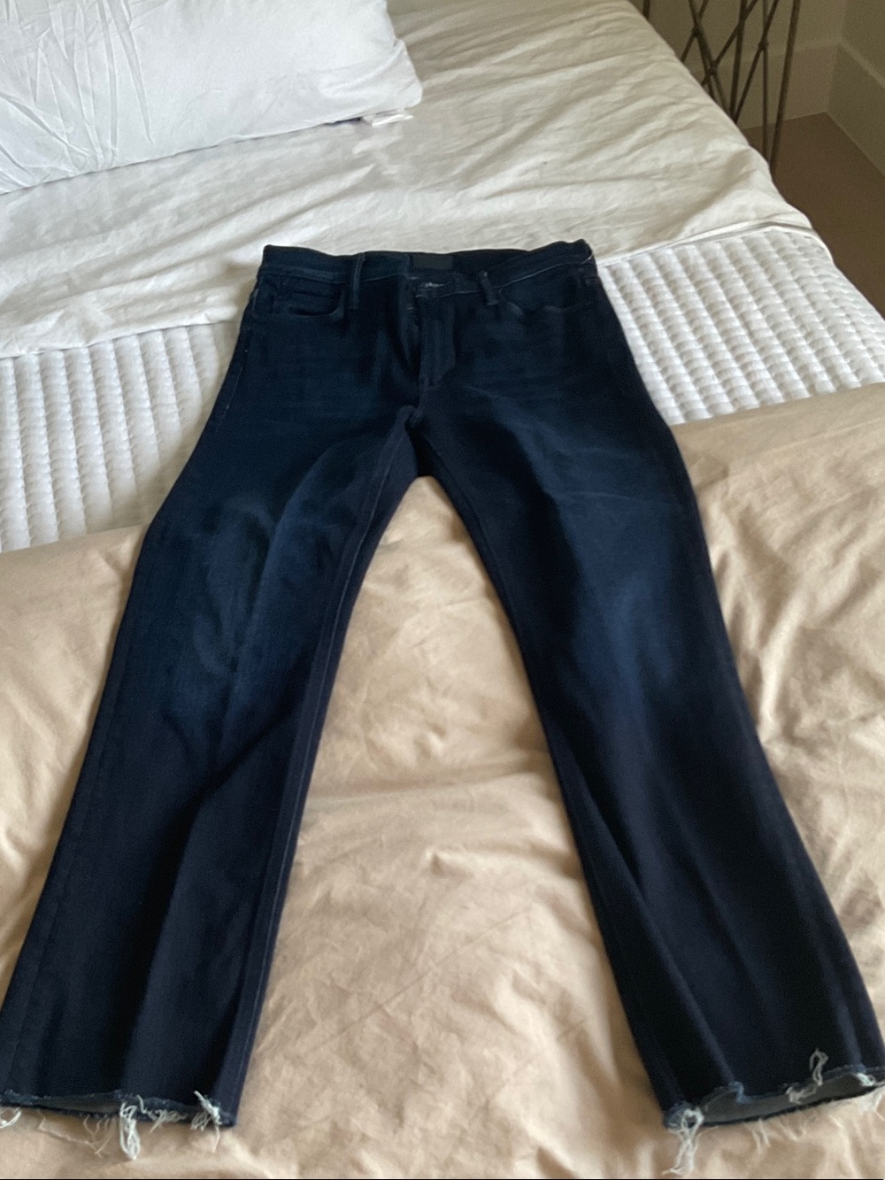 MOTHER Dark Blue Women's Jeans